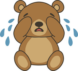 Crying Teddy Bear