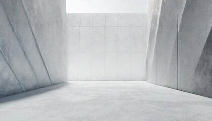 Abstract cement background with smooth lines.
