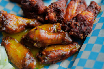 Satisfaction Plate: Wings that Conquer Hunger