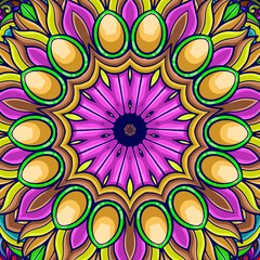 	
Wallpaper vintage detailed and beautiful mandala pattern background premium vector