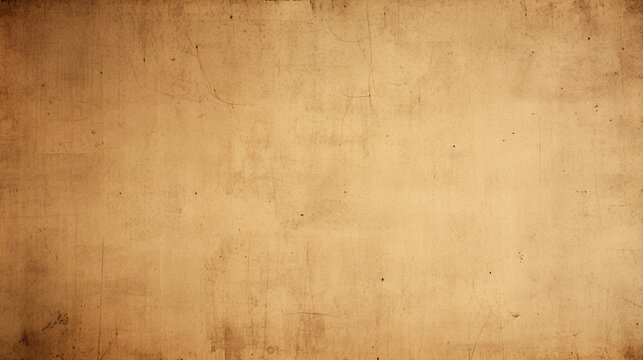 Textured Weathered Old Beige Parchment Background © Adam