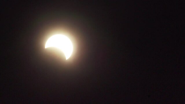Partial solar eclipse 1