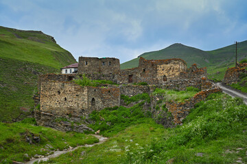 Ancient farm building in Galiat settlement