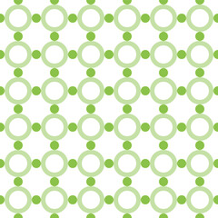 Light green circle pattern. Circle vector seamless pattern. Decorative element, wrapping paper, wall tiles, floor tiles, bathroom tiles.