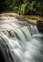 beautiful short waterfall
