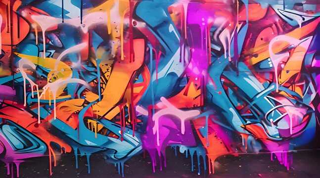 graffiti on wall