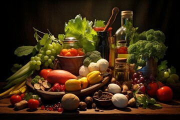 A dietary aid to boost nutrition levels and promote holistic well-being. Generative AI