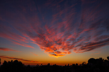 California Sunset Jan 2024