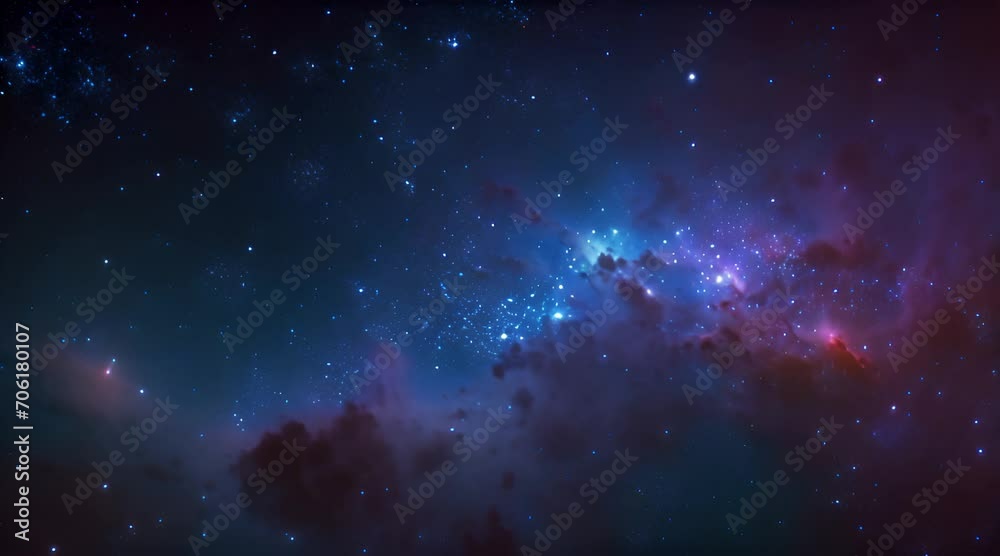 Canvas Prints stars and nebula