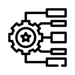 segmentation line icon