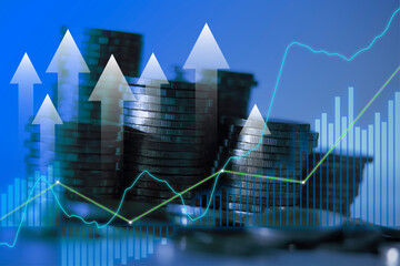Financial data analysis Exchange rates, currencies and economy movement forecasts for business...