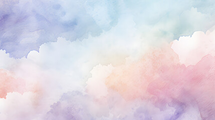 Fototapeta premium Textured Background digital paper, light pastel tones, white background, watercolour illustration style, illustration,