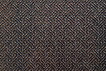 Black iron texture surface background.