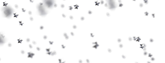 Gilded Wonders Unleashed: 3D Gold Stars Rain Illustration Mesmerizes Viewers