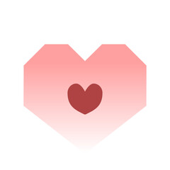 Heart in Heart Gradiant