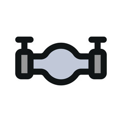 Illustration vector graphic icon of Drone. Filled Line Style Icon. Computer And Device Themed Icon. Vector illustration isolated on white background. Perfect for website or application design.