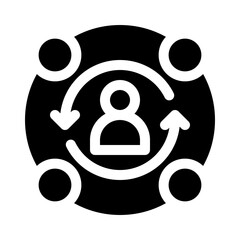 schedule glyph icon