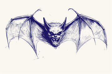 drawing bat stroke style