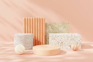 Minimal podium for product presentation