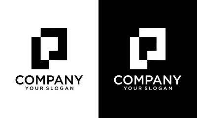 LP letter logo design on luxury background. PL monogram initials letter logo concept.