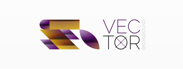 Assorted geometric shapes unite in a minimalistic abstract backdrop, offering a versatile canvas for contemporary design for digital designs, presentations, website banners, social media posts