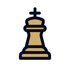 Chess King Icon