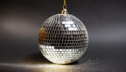 disco ball isolated on Transparent background