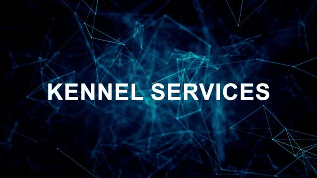 Animated futuristic texts about Dog Boarding Kennels Online, Dog boarding and kennel services services