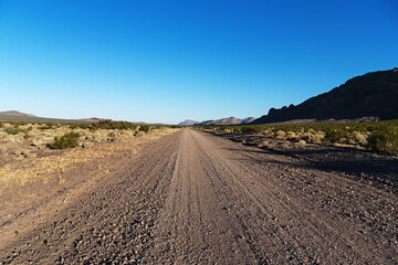 Fototapeta premium Desert Dirt Road