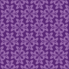 Abstract Petal Mirage: Seamless Geometric Flower Pattern Design