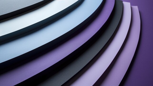  a close up of a clock face on a purple and blue piece of paper that looks like it is made out of paper.
