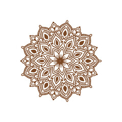 Beautiful ethnic mandala design background
