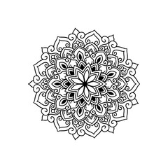 Elegant beautiful mandala design background