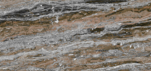 Grey marble texture background with brown vines on surface. vitrified tiles for ceramic slab tile, wallpaper, banner, website theme, print ads. decorative architecture marble granite slab.