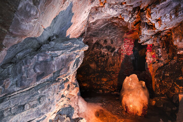 Cave in the mountains