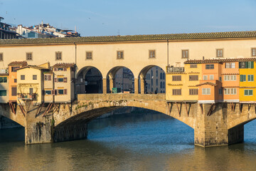 Obraz premium Ponte Vecchio bridge in Florence, Italy