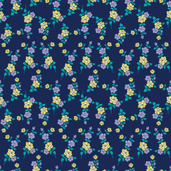 Japanese Sweet Bouquet Vector Seamless Pattern