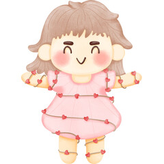 Valentine's Day Cute Bear Holding HearCute bear holding heart