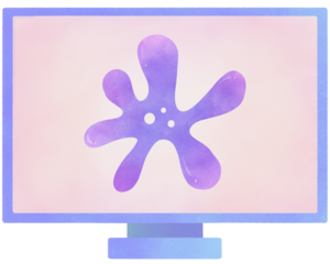 Malware Virus on screen