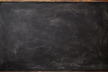 Tuinposter School chalk blackboard textured background © MASmaker