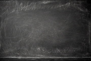 School chalk blackboard textured background - obrazy, fototapety, plakaty