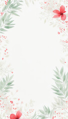 Minimalist pastel whimsical flower wedding graphic background