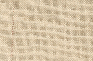 Close up natural brown sackcloth textured for background and design art work.