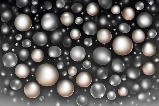 Abstract gradient smooth Blur pearl Black background image © possawat
