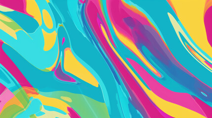 Psychedelic Pop Art Colorful Abstract Motion Backgrounds. Wallpaper