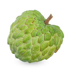 Custard apple isolated on white background