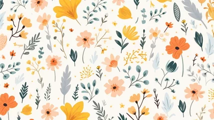 Behang seamless floral pattern © Zain Graphics