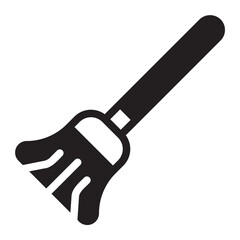 broom glyph icon
