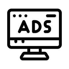 ads line icon