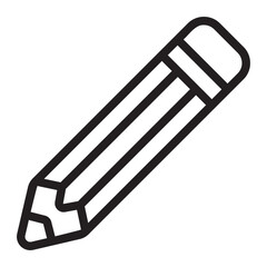 pencil line icon